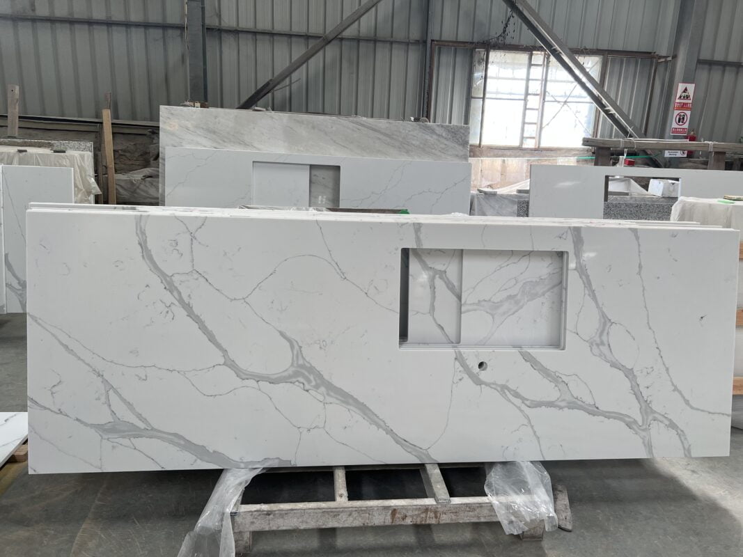 Premium Calacatta Quartz Stone